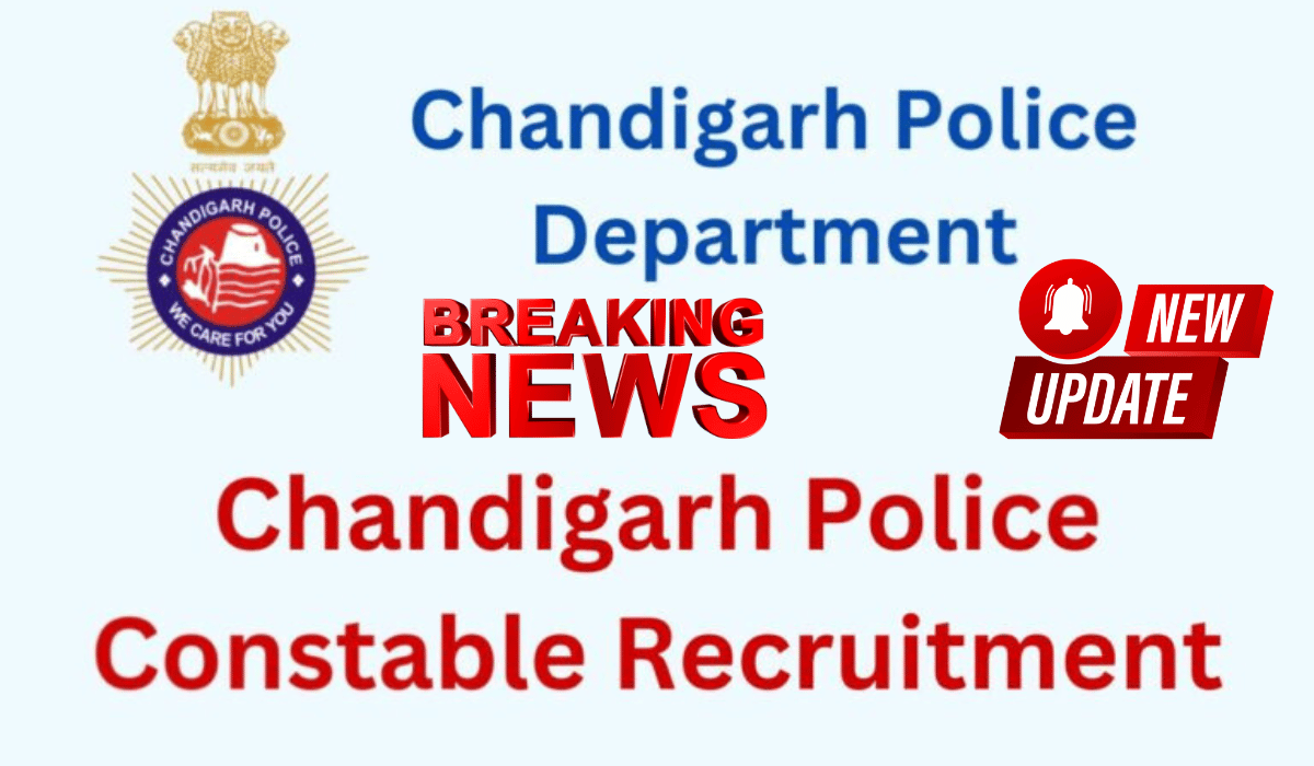 Chandigarh Police Constable भर्ती 2023