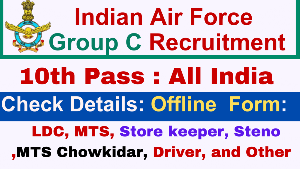Indian Airforce Group C Recruitment 2023 